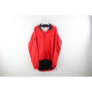 Vintage 90s Trek Bicycle Mens Medium Spell Out Vented Waterproof Cycling Jacket